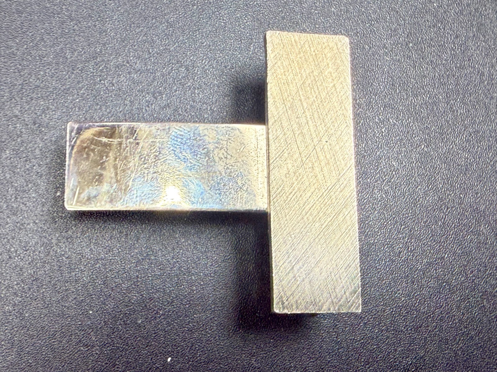 Cross Bar Metal Letter T Shaped Figural Cutout Unique Gold Color Belt Buckle