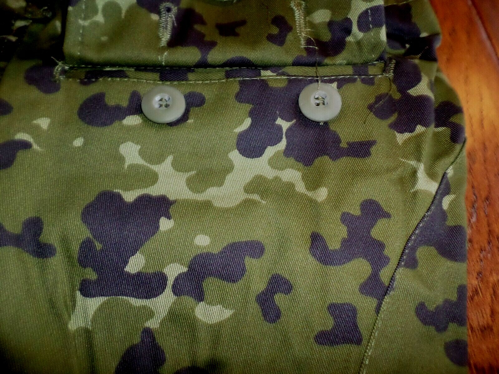 DANISH MILITARY CAMOUFLAGE BDU PANTS MILITARY CARGO 6 POCKET FATIGUE TROUSERS