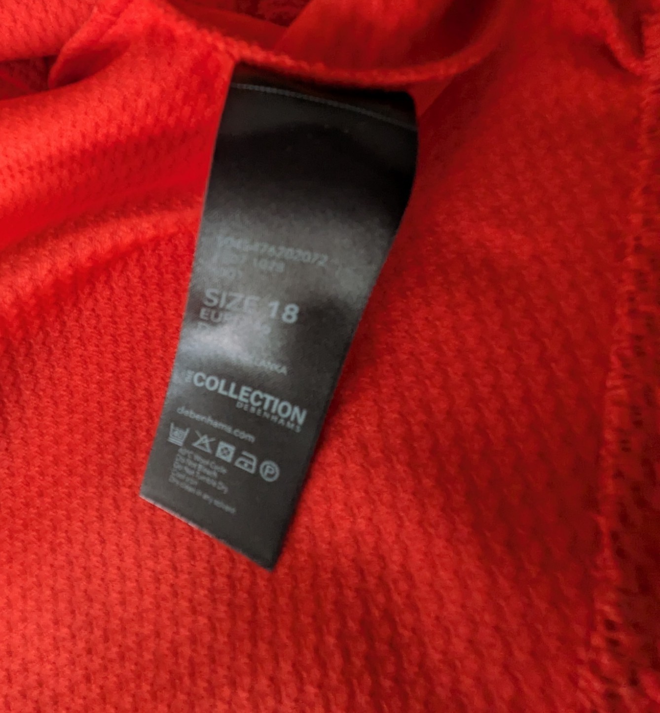 The Collection Debenhams Womens Orange Textured Open Front Jacket Size 18