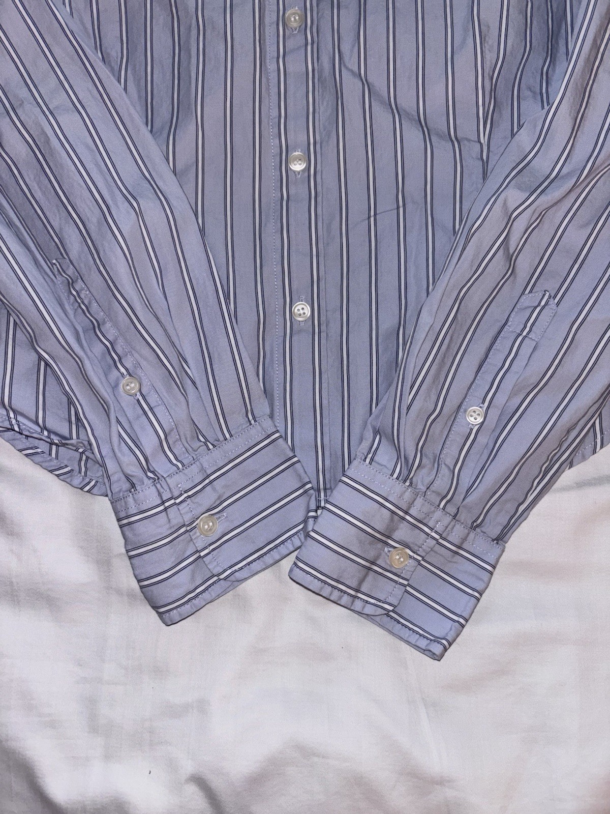 Gap Organic Cotton Fitted Crop Shirt