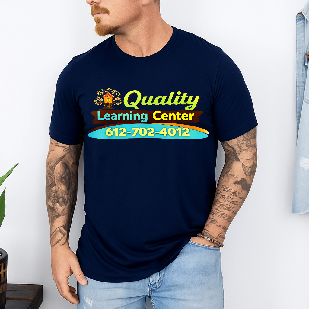 Quality Learning Center Daycare Preschool Graphic T-Shirt