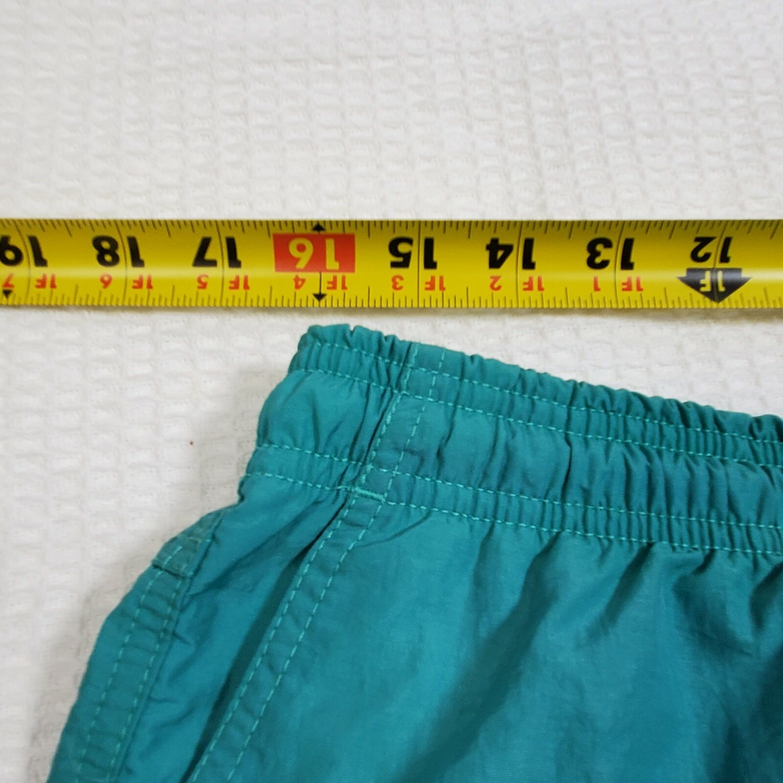 Maamgic Quick Dry Swim Trunks Teal Mesh Lined Board Shorts Mens XL