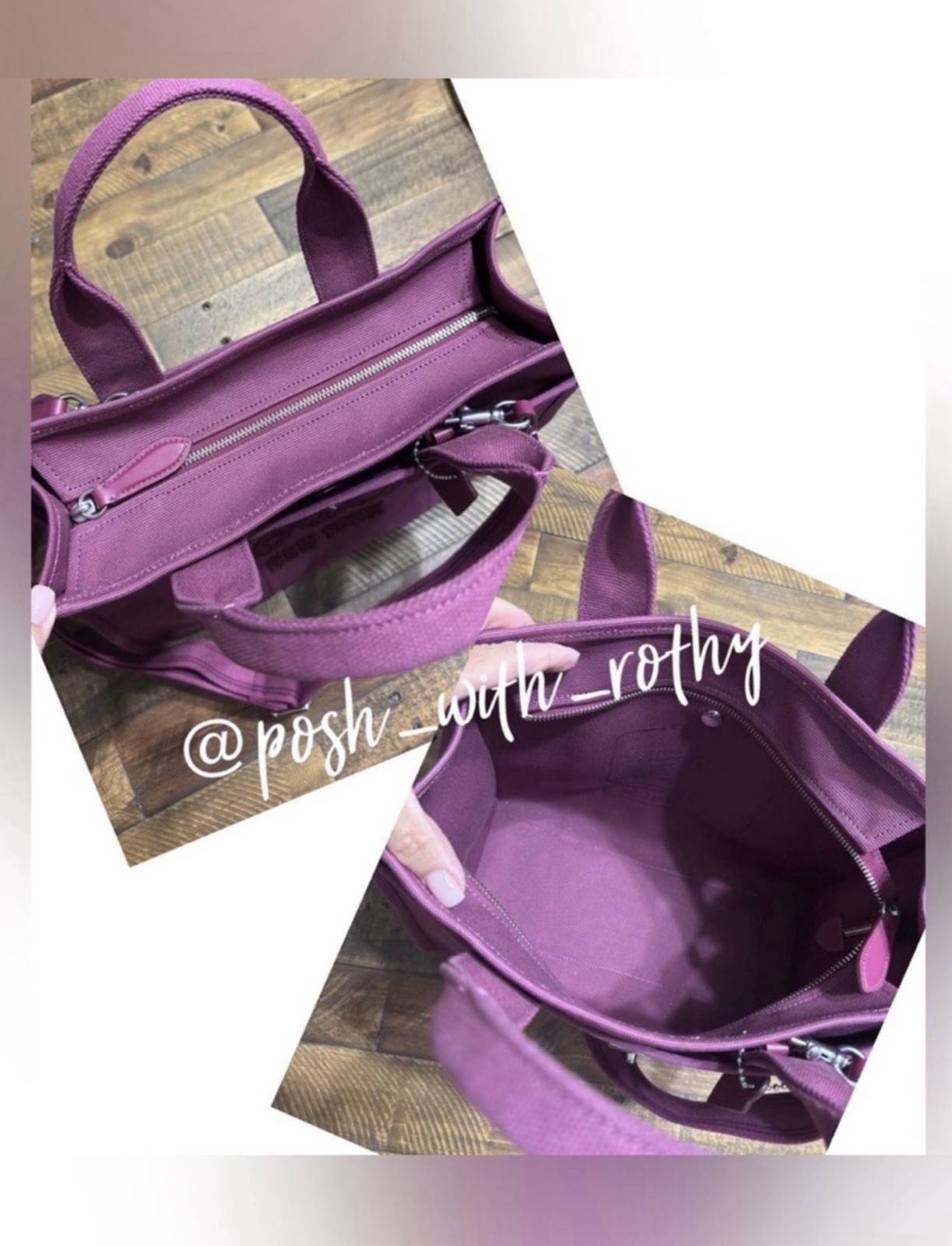 Coach Cargo 26 Logo Canvas Tote