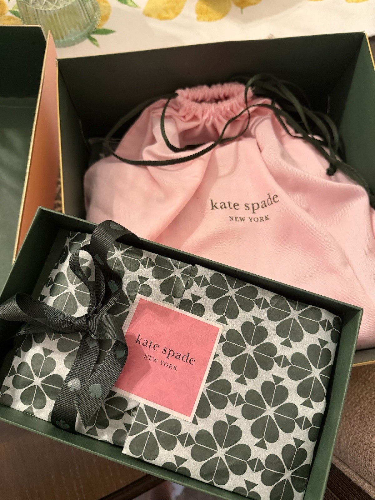 Kate Spade Flower Jacquard Stripe Manhattan Small Tote & Spade Flower Wallet