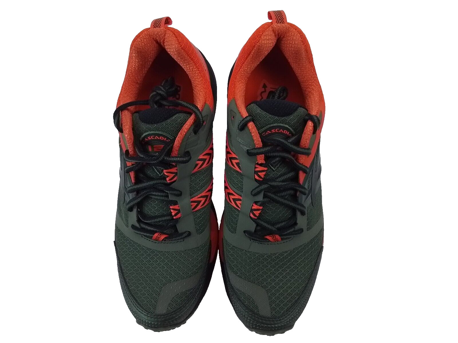 Brooks Cascadia 12 Trail Green / Orange / Black New In Box