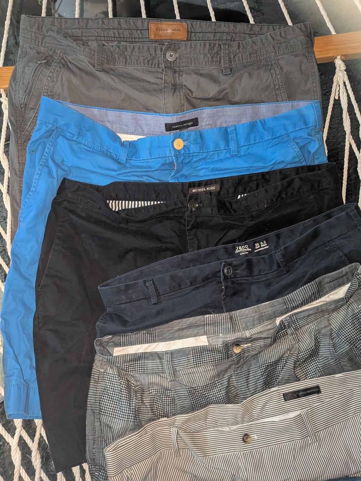 Mens Golf Shorts Size 40 Michael Kors Chaps Tommy IZOD 10pc Lot