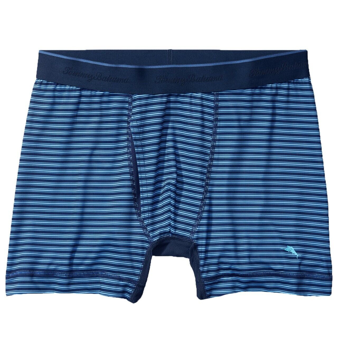 2 Pack Tommy Bahama Mesh Tech Boxer Briefs Underwear Size S $60 Navy Stripes