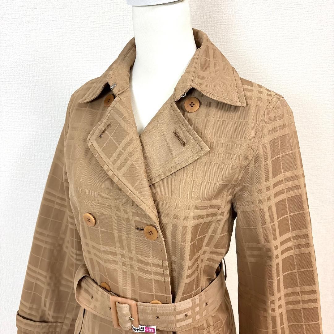 Excellent Condition BURBERRY LONDON Mid Length Coat 40 Nova Check