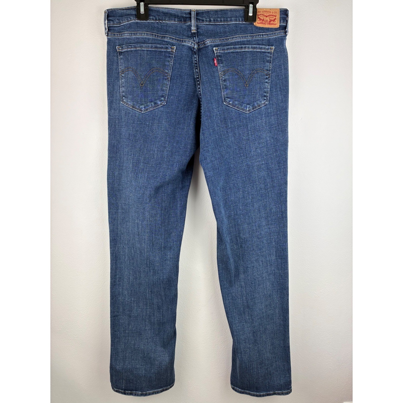 Levi’s 505 Straight Jeans Men’s 32×34 Medium Wash Denim Classic Fit
