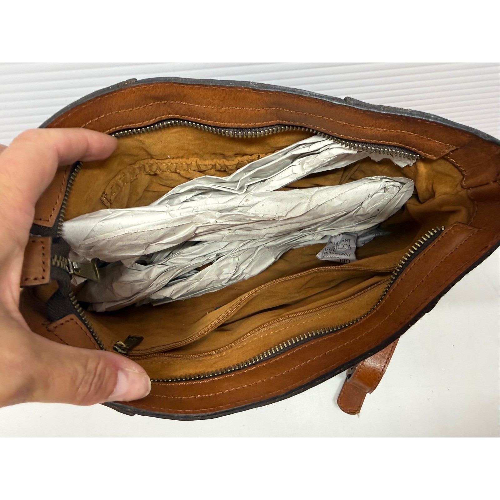 Patricia Nash Suvarelli Three Way Weave Leather CLUTCH PURSE NWTS