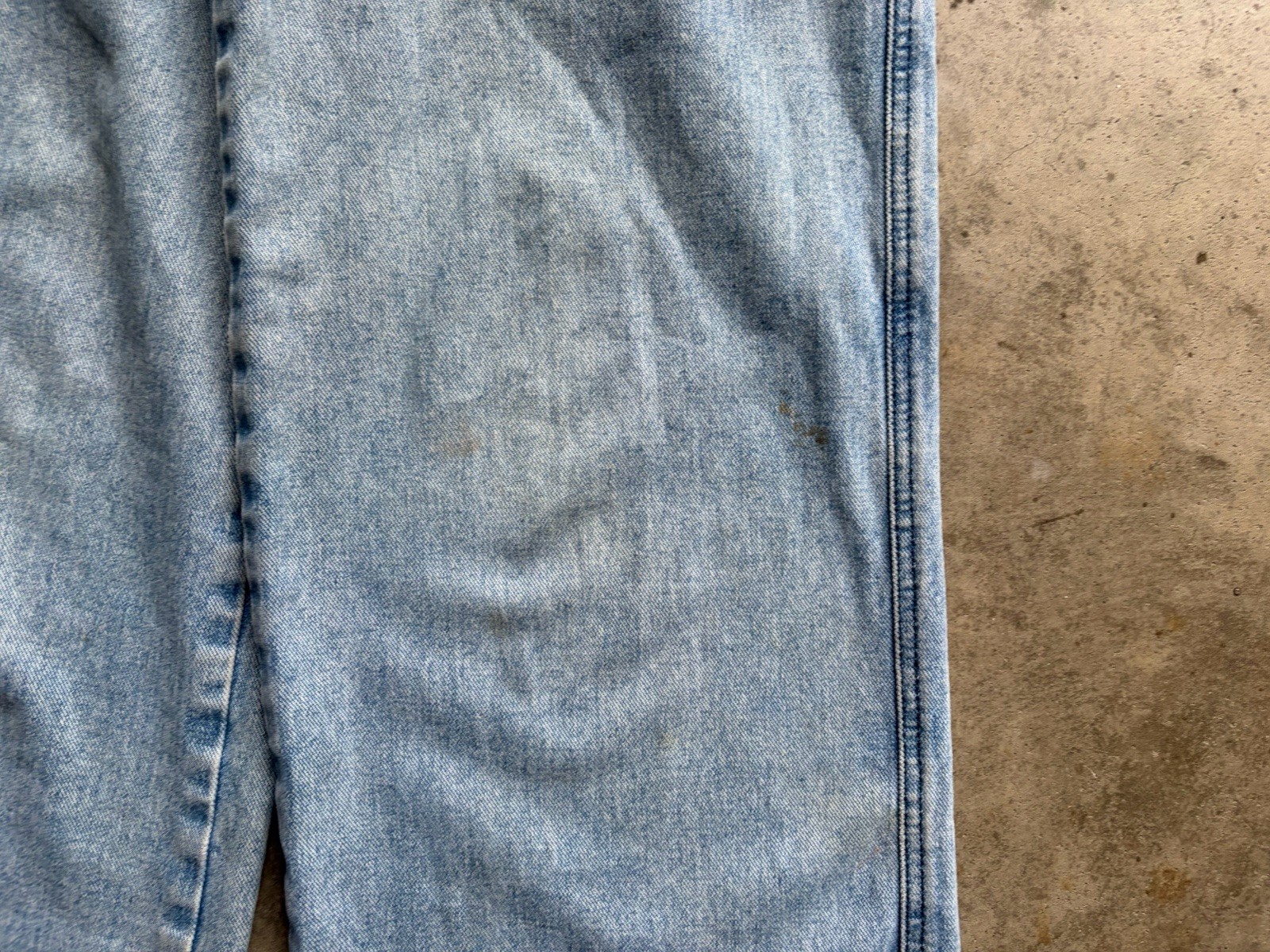 JNCO Pipes Jeans 29×30 Blue Denim Pants Wide Leg Baggy Light Wash