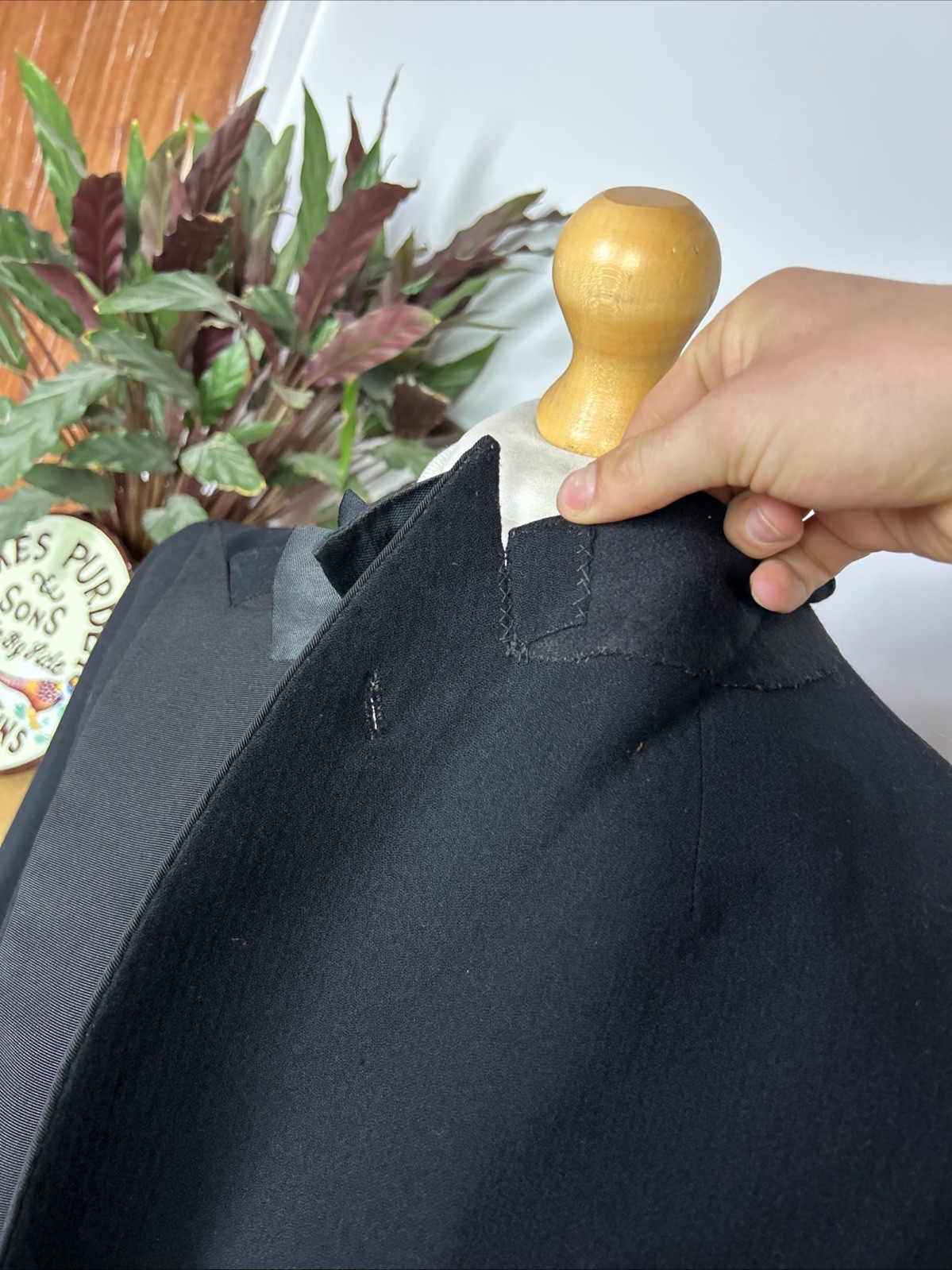 Bespoke 1950s White Tie Tailcoat (40R) Handmade Dinner Savile Row Vintage