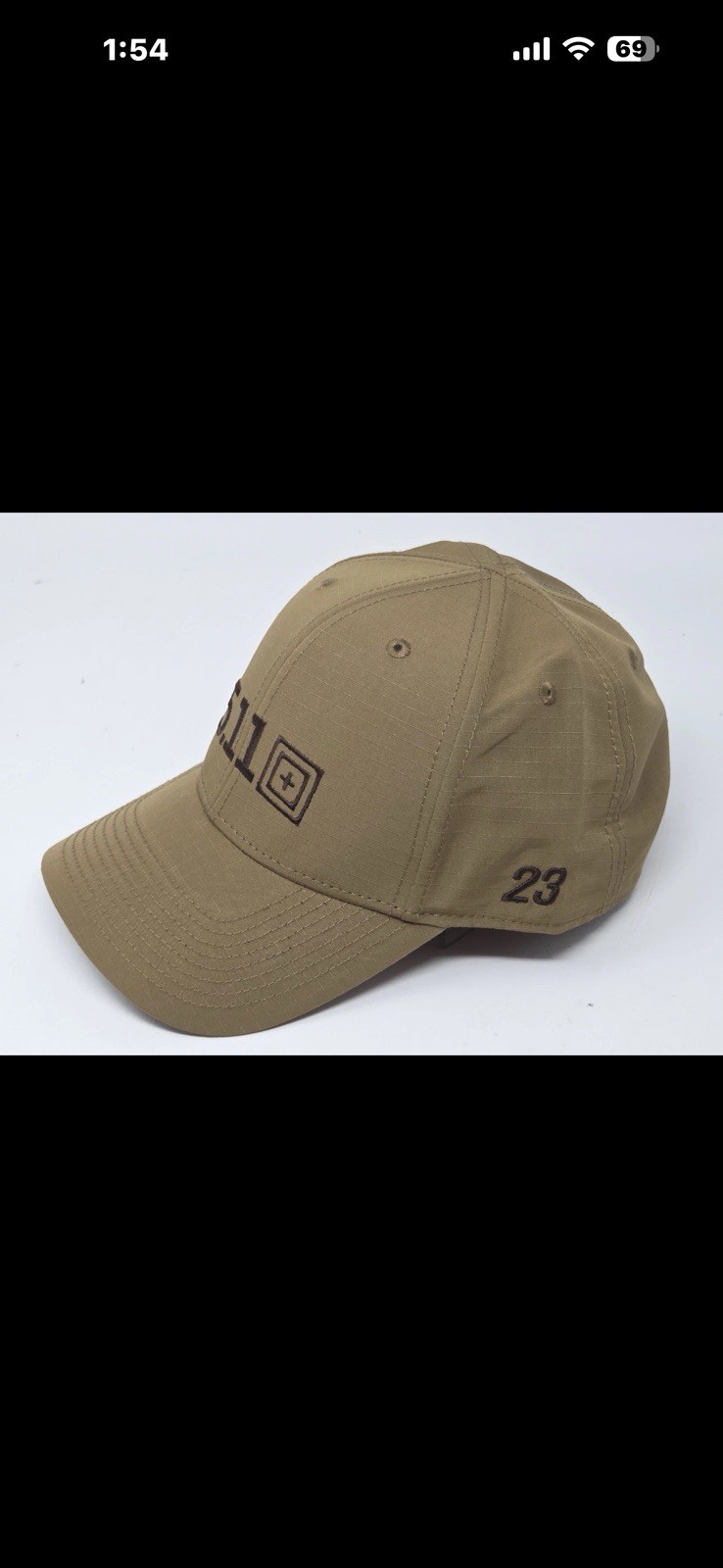 5.11 Tactical Hat Strap Back Cap Military Ripstop Utility Always Be Ready