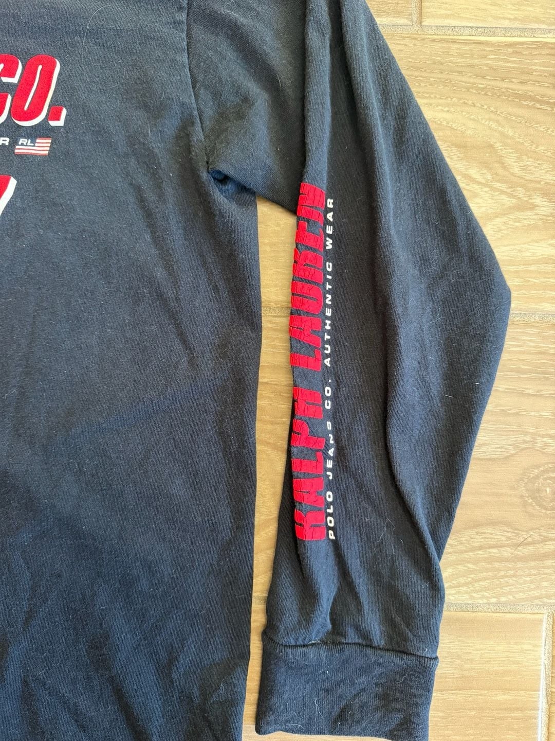Polo Jeans Co. Ralph Lauren Long Sleeve Graphic T-Shirt