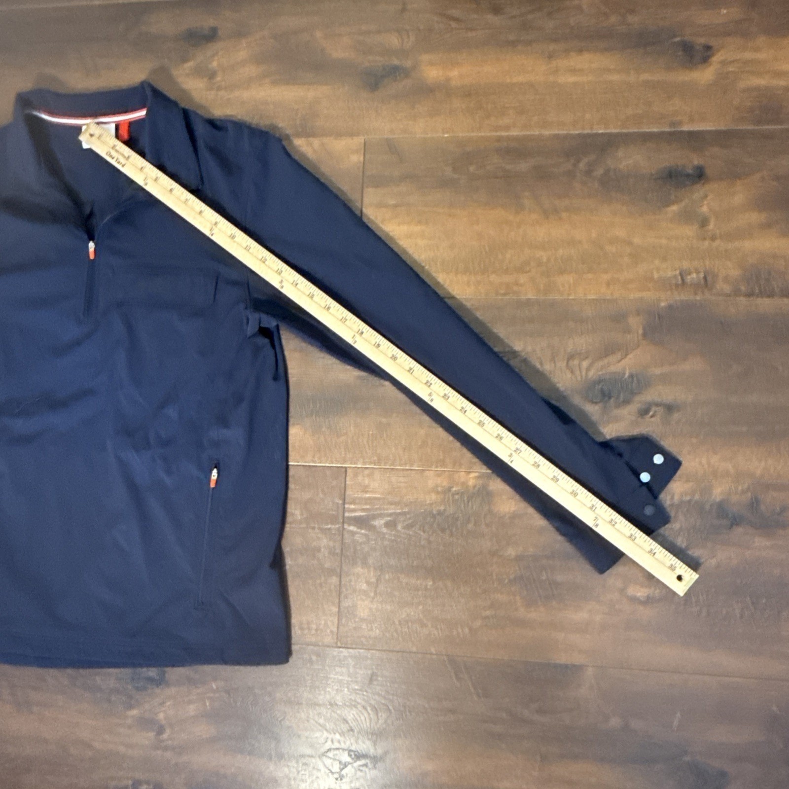 Wilson Performance Men’s Large Stretch Half-Zip Jacket Pullover Zip Pockets