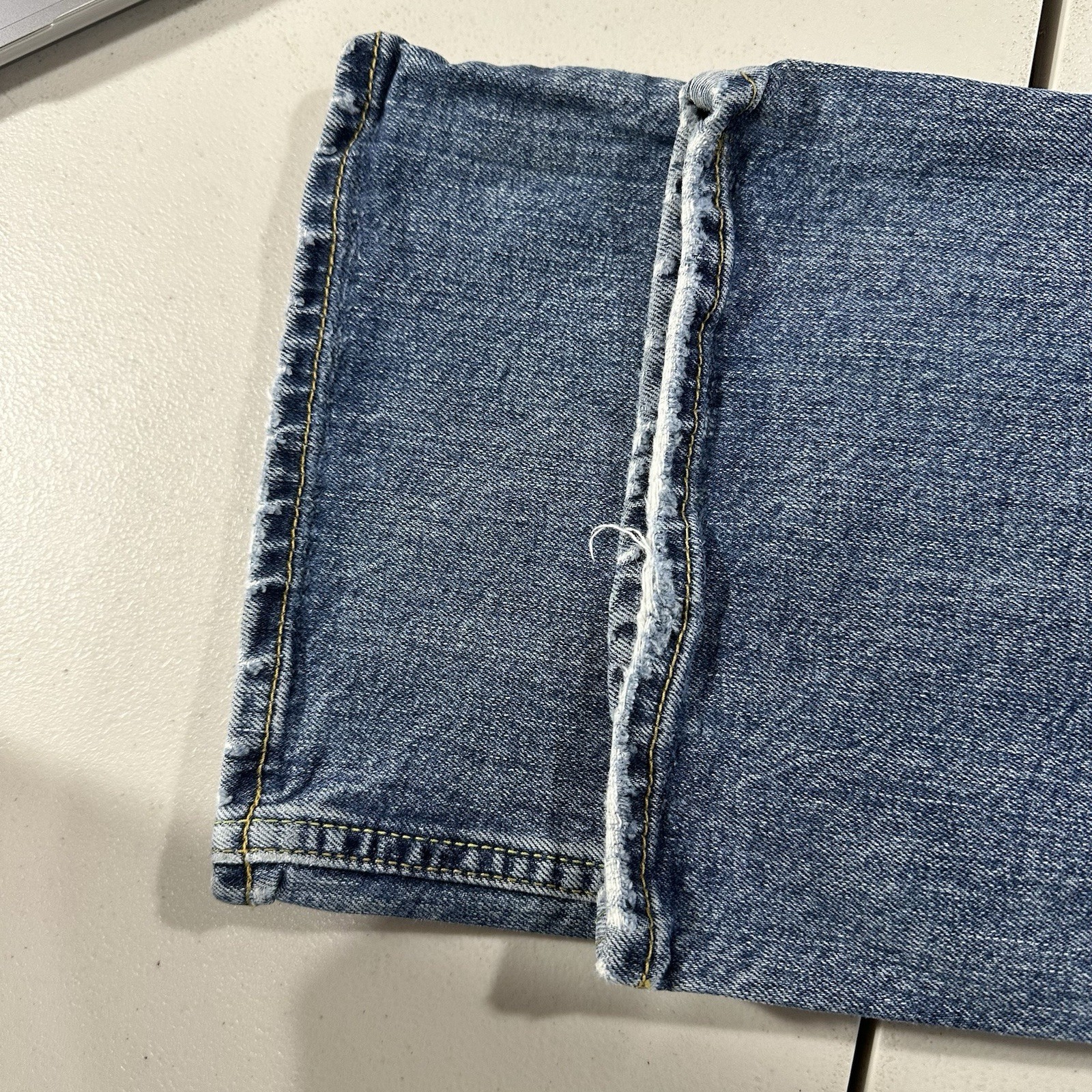 Old Navy Jeans Women’s 28 Waist Bootcut Just Below Waist Stretch Light Blue Y2K