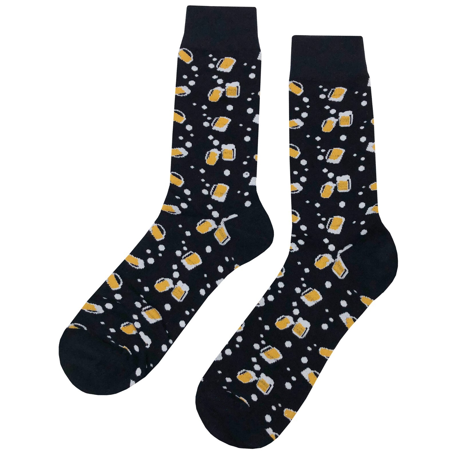 NWT Beer Dress Socks 4 Pack Novelty Men 8-12 Crazy Fun Sockfly