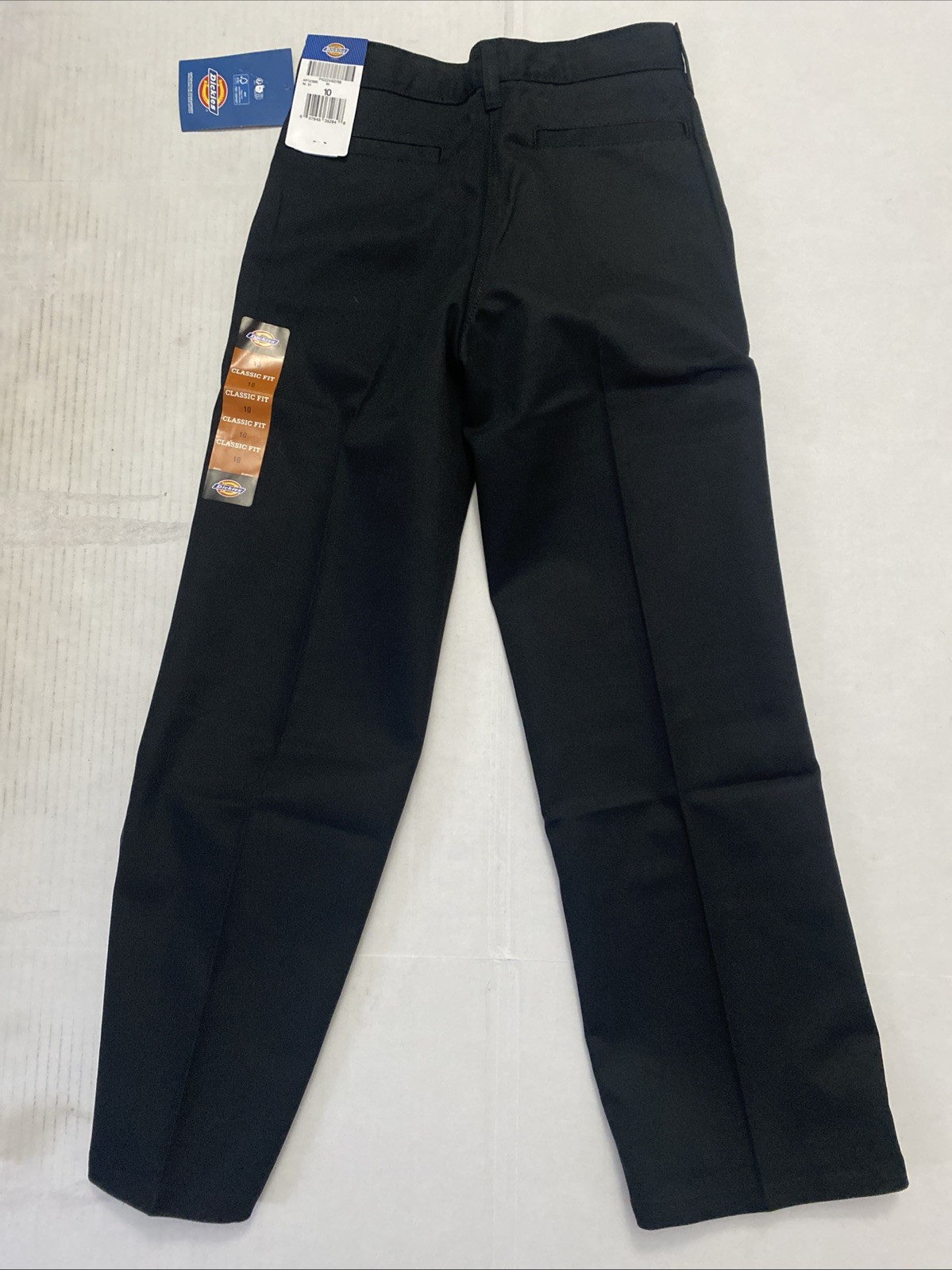Dickies Boy’s Flat Front Pant Classic Fit Straight Leg Wrinkle Resistant