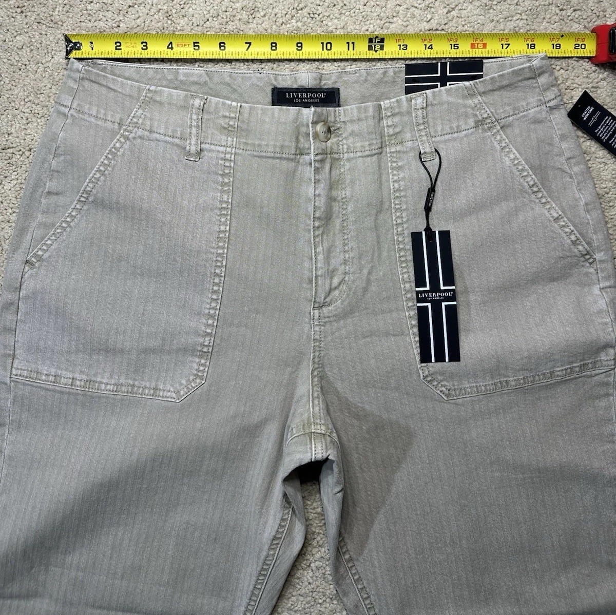 Liverpool Los Angeles Utility Pants Men Size 38×32
