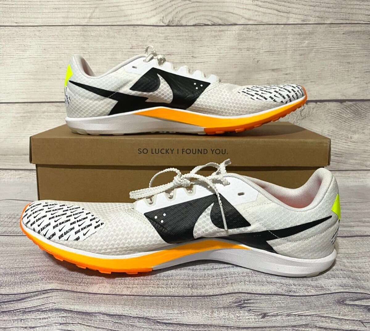 Nike Rival XC 6 Cross-Country Spikes DX7999-100 **Men’s Size 10.5**