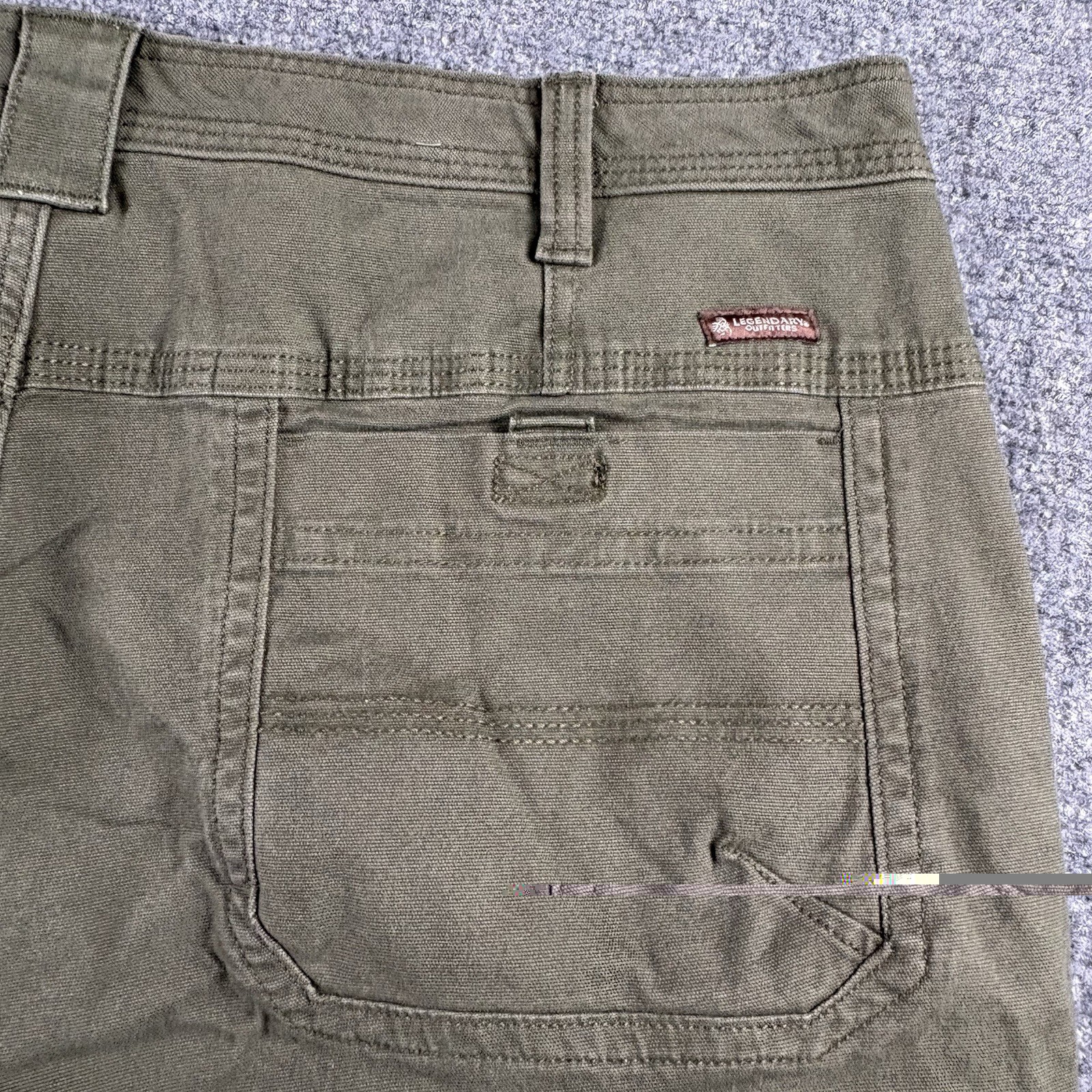 Legendary Outfitters Cargo Pants Men’s 40×32 Green Utility Workwear Gorpcore