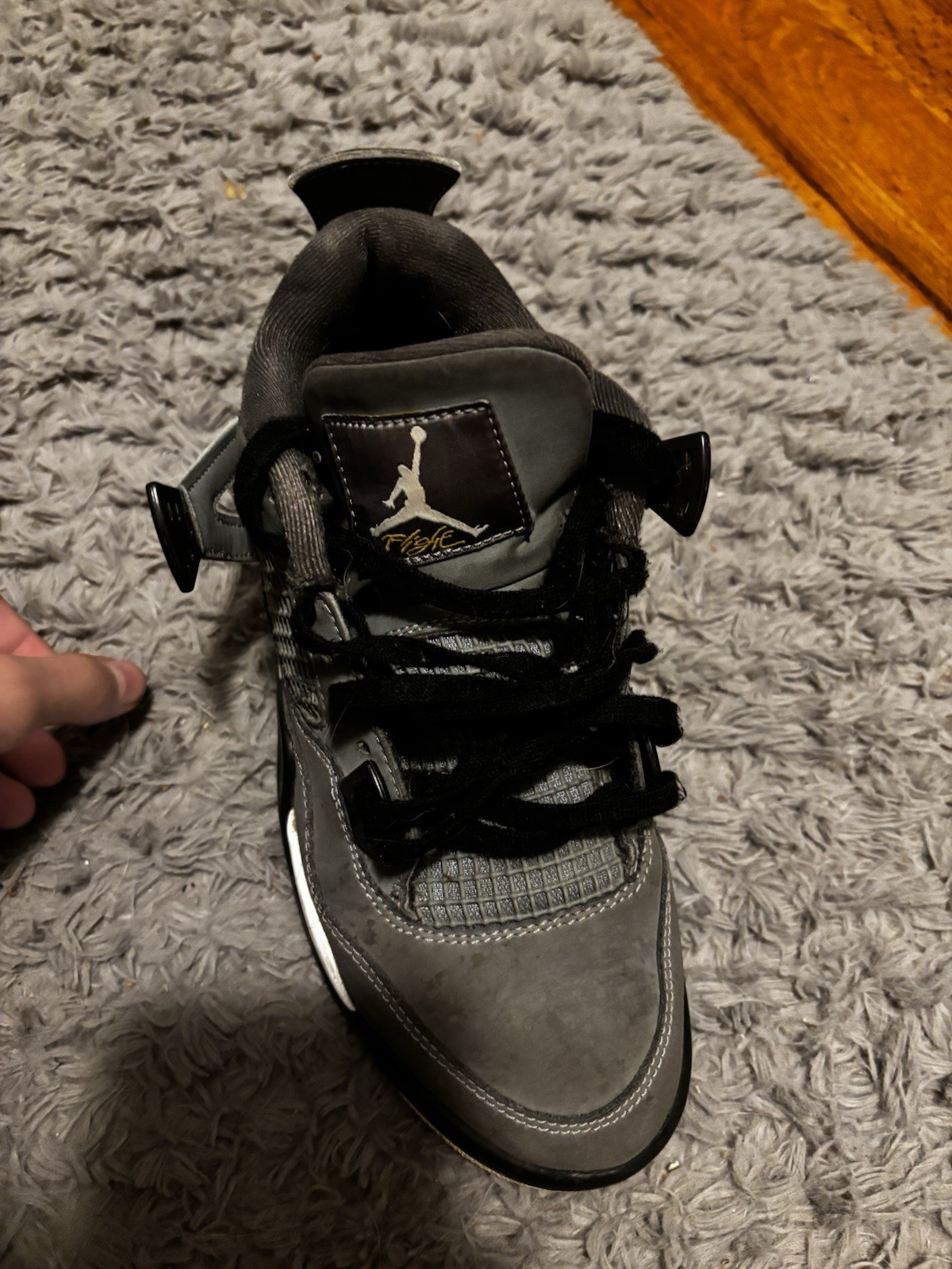 Size 5 – Jordan 4 Retro Low Cool Grey