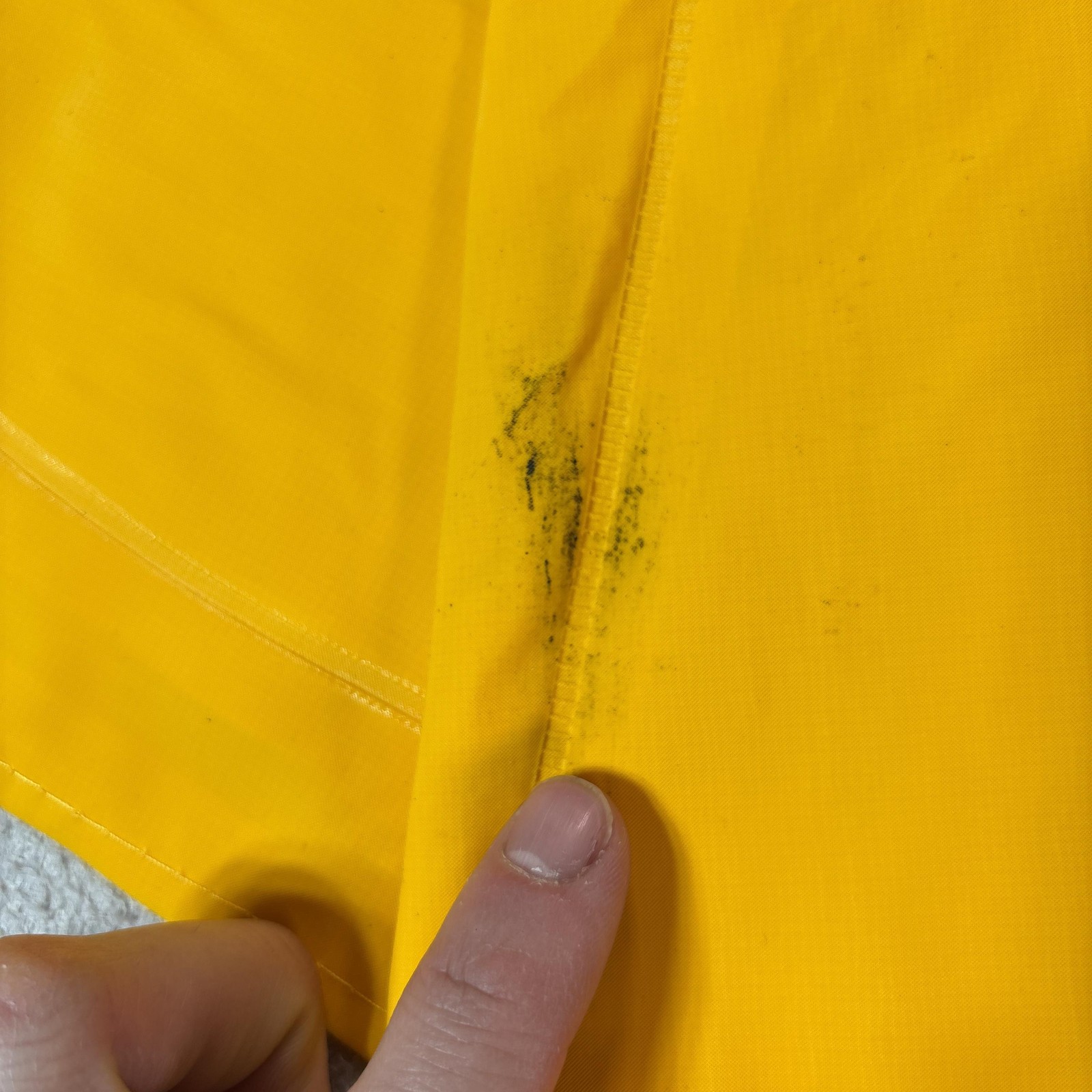 Neese Rain Jacket Mens Medium Yellow Security PVC Polyester 1600JH Coat New