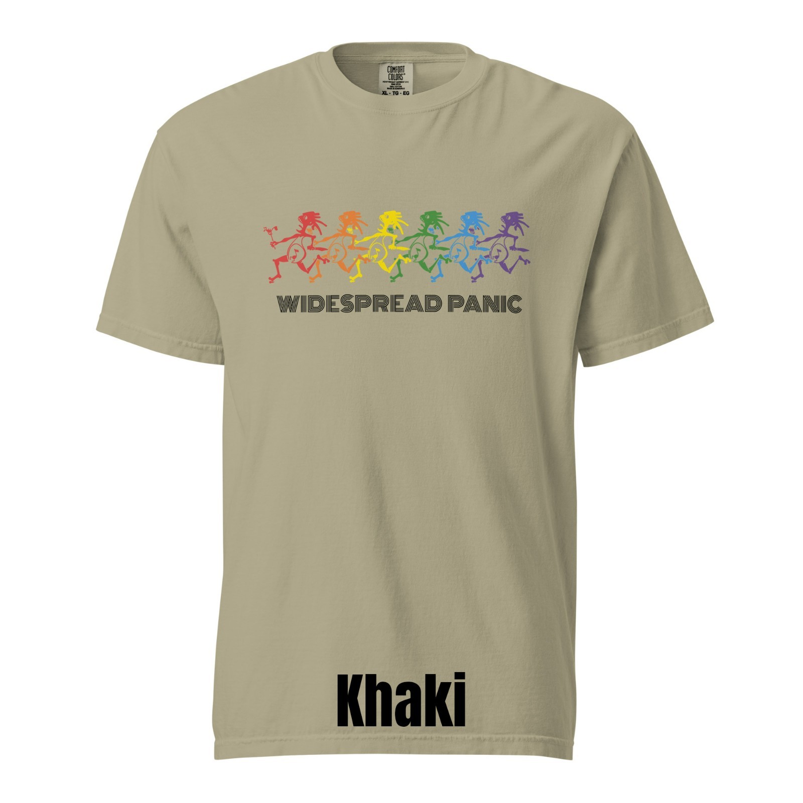 Widespread Panic Dancing Note Eaters Comfort Colors Unisex T-Shirt