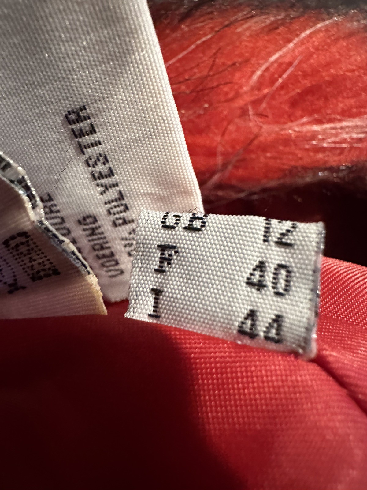 Rare Vintage Long Red Real Suede Afghan Coat Maxi Leather Fur Y2K Penny Lane 12