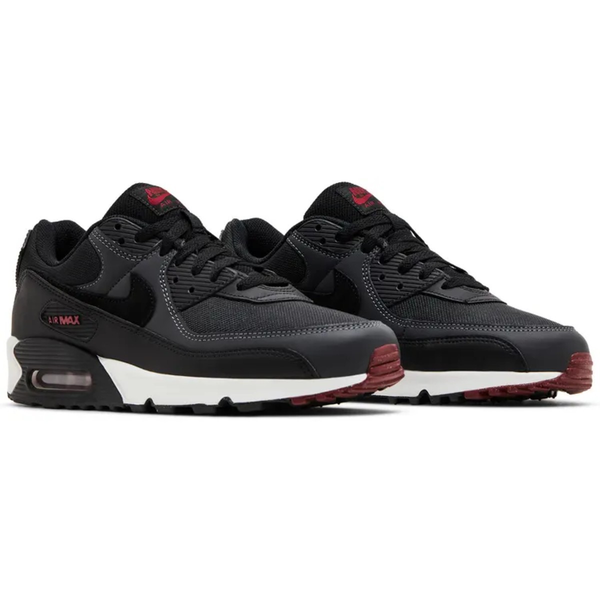 Nike Air Max 90 Anthracite Team Red DQ4071-001 Men’s New