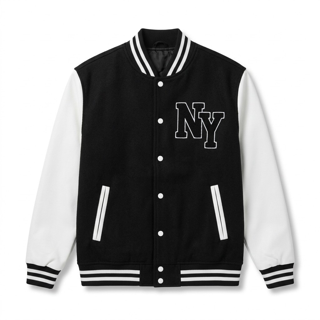 Mens Boys Varsity Jacket Pack of 2 New York NY Letterman Bomber S-XL