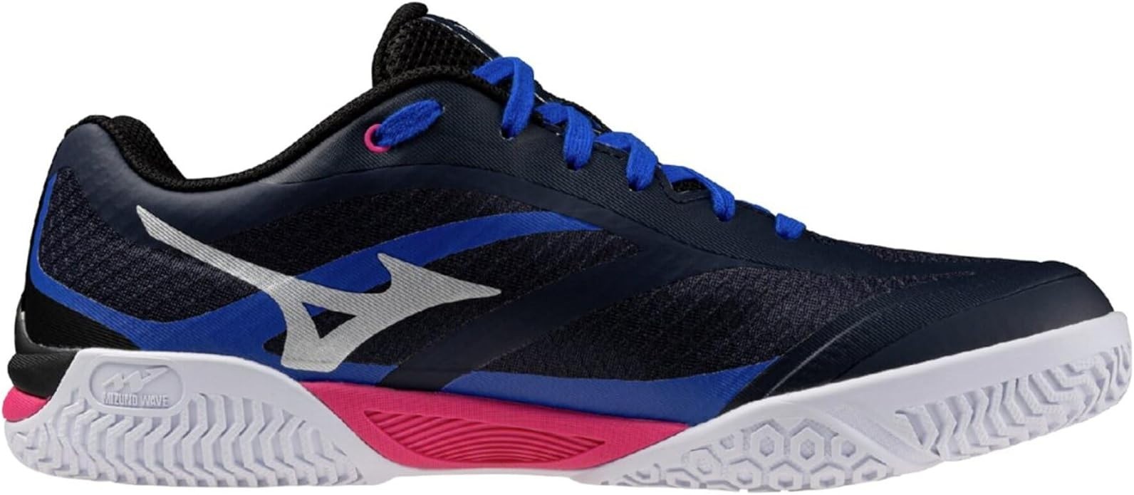 MIZUNO Table tennis Shoes WAVE MEDAL 8 81GA2582 Navy/Coral/Purple