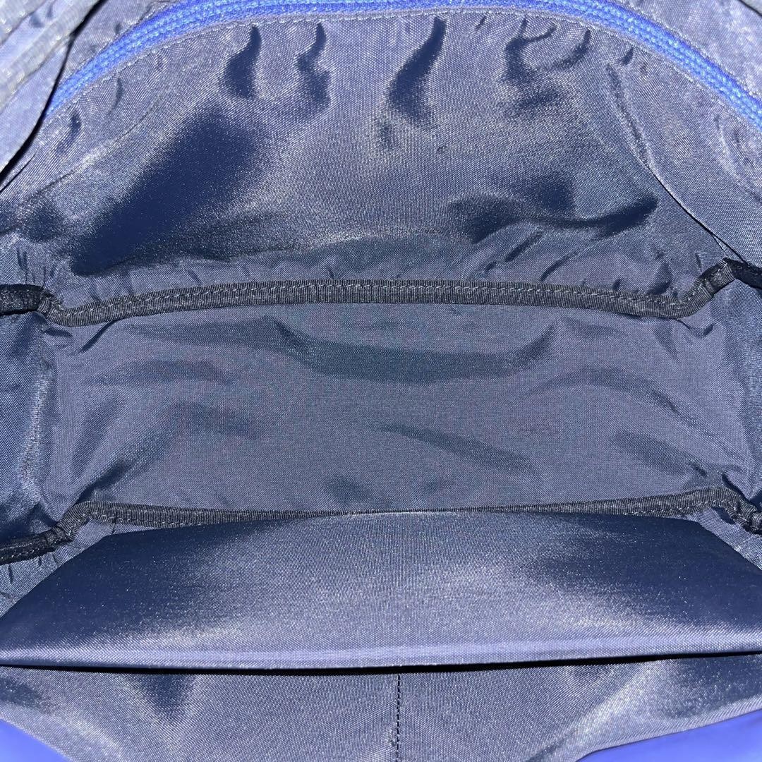 Porter Girl Mousse Navy Nylon Half Moon Shoulder Bag Used