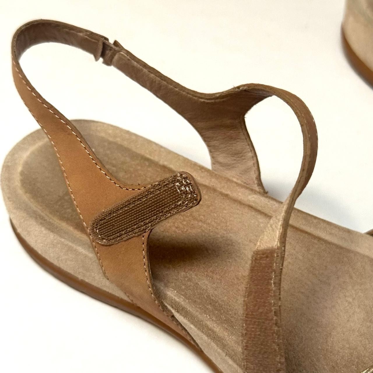 DANSKO Women’s Leather Slingback Comfort Sandals EU40 US9.5 Tan Laser Cut Detail