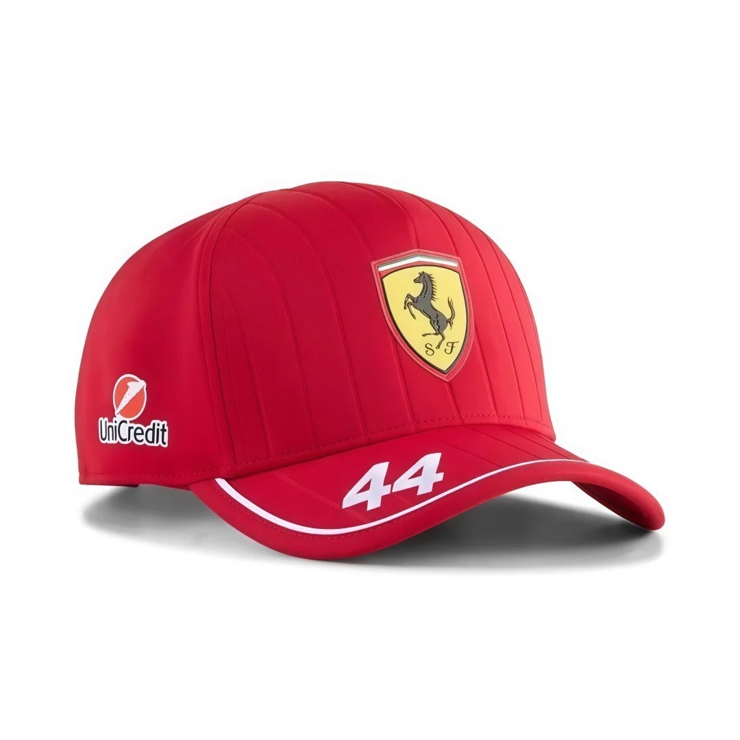 Ferrari F1 Hamilton 2025 Embroidered Racing Baseball Cap Adjustable Hat