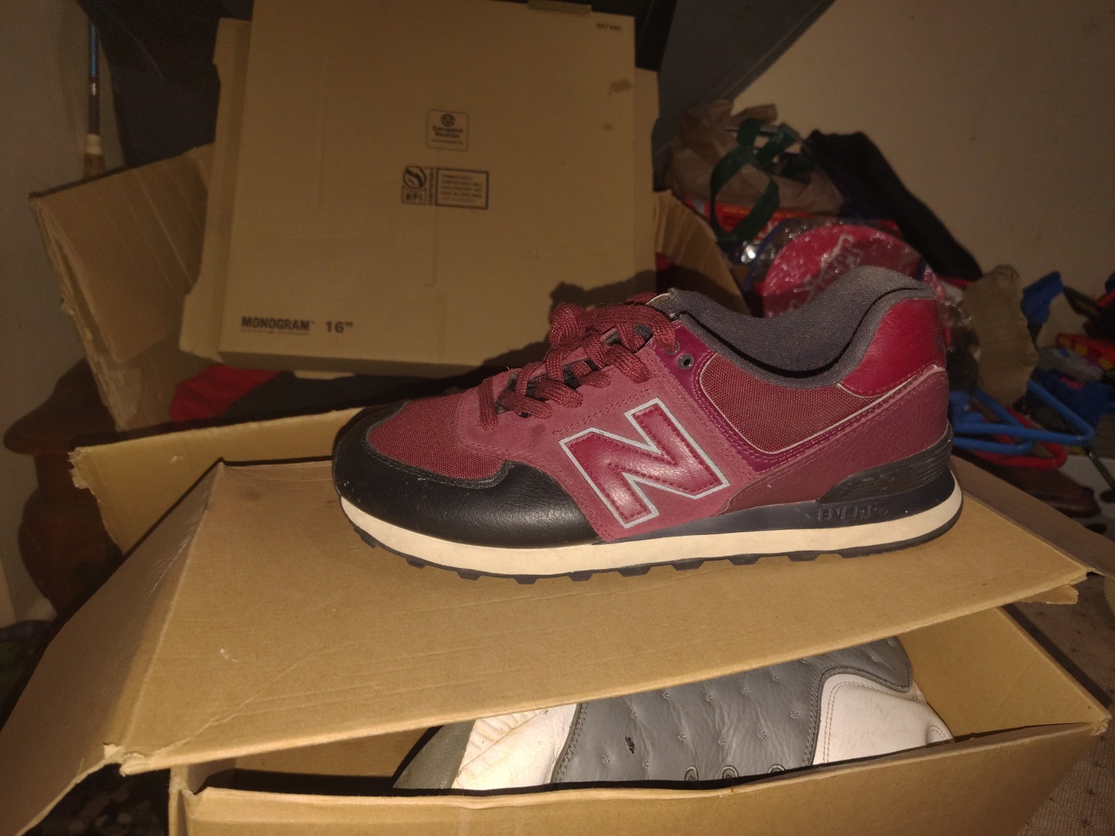 new balance 574 mens 10 wide