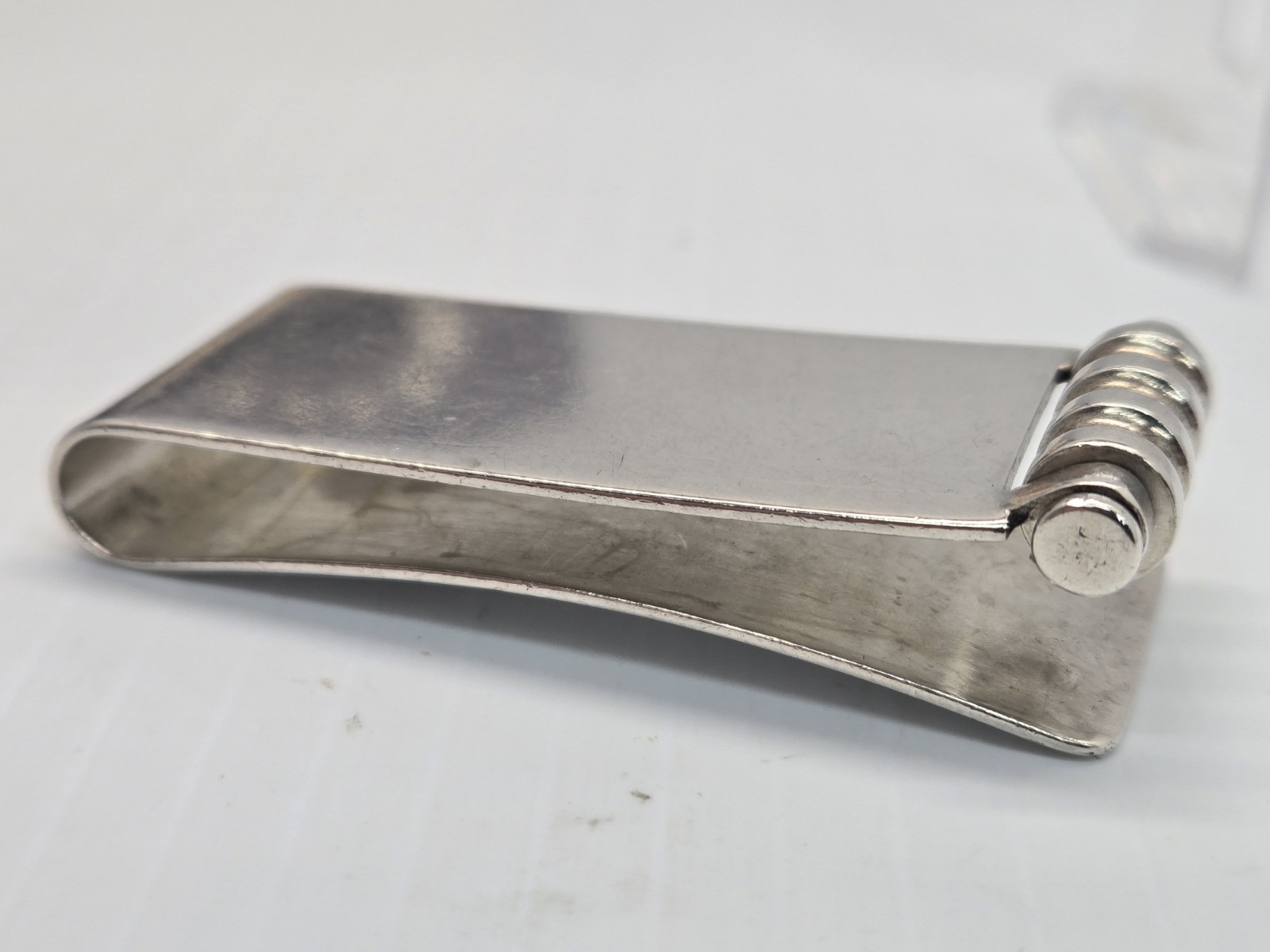 Tiffany & Co. Sterling Silver Groove Rolling Money Clip Paloma Picasso .925