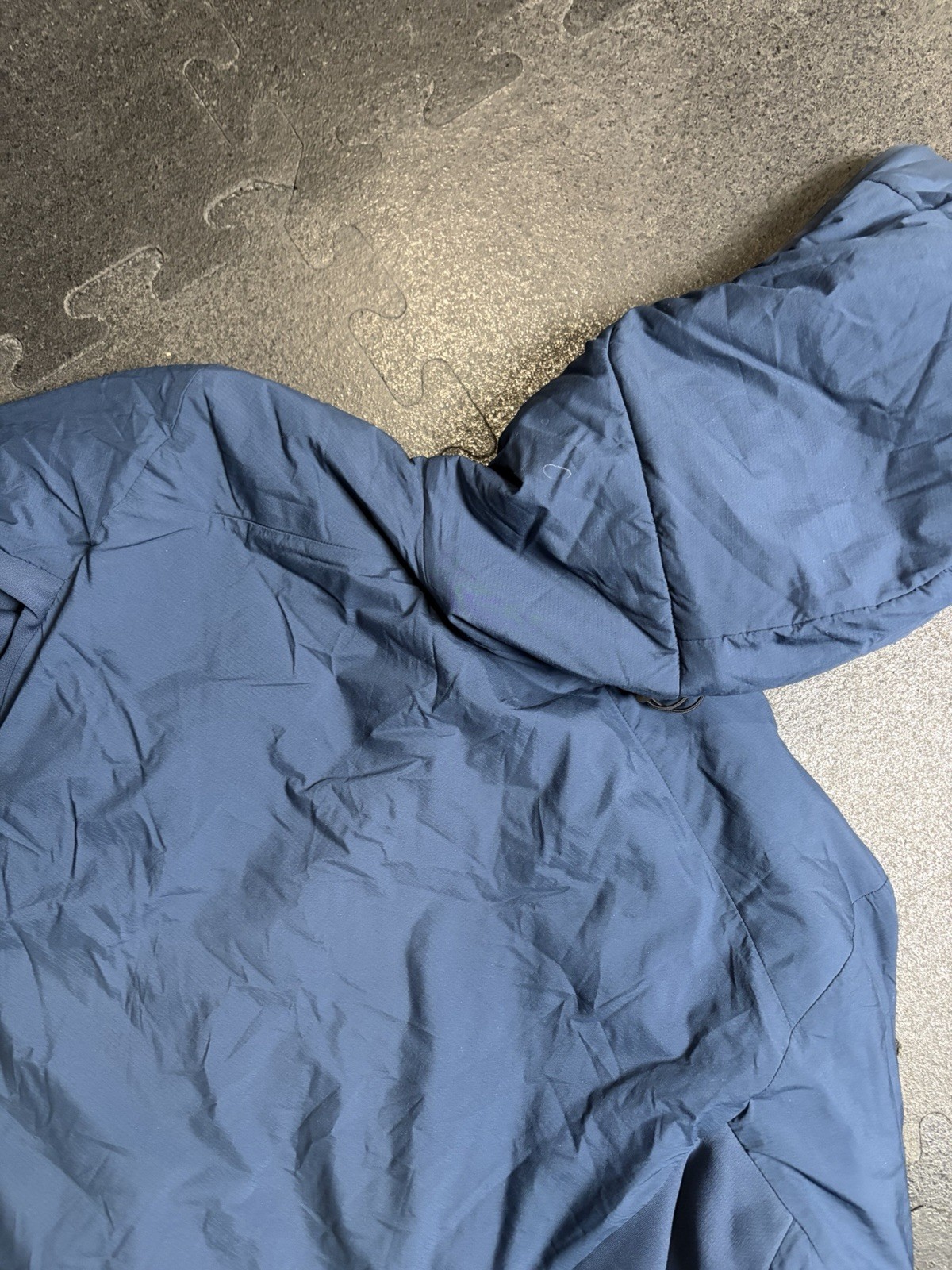 Arc’teryx Atom SL Hoody Womens Medium Full Zip Lightweight Blue Arcteryx Jacket