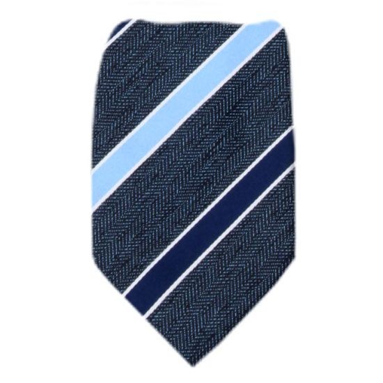 Men’s Stripe XL Extra Long Pretied Zipper Necktie Formal Weddings Business Prom