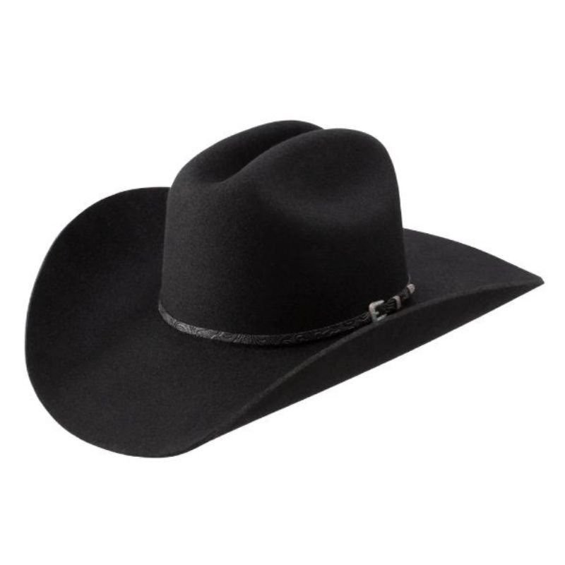 Stetson 3X Black Felt Hat – Red Rocks