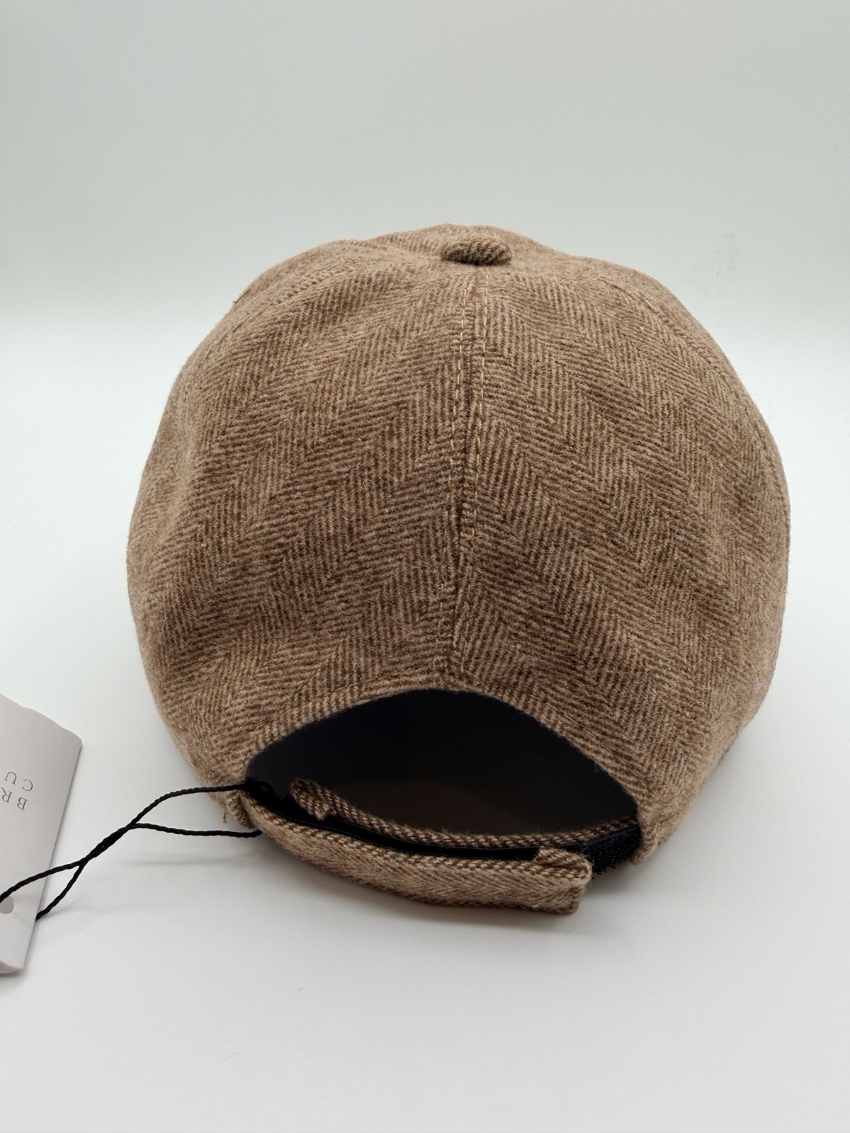 Brunello Cucinelli Men Baseball Cap Taupe Limited Edition