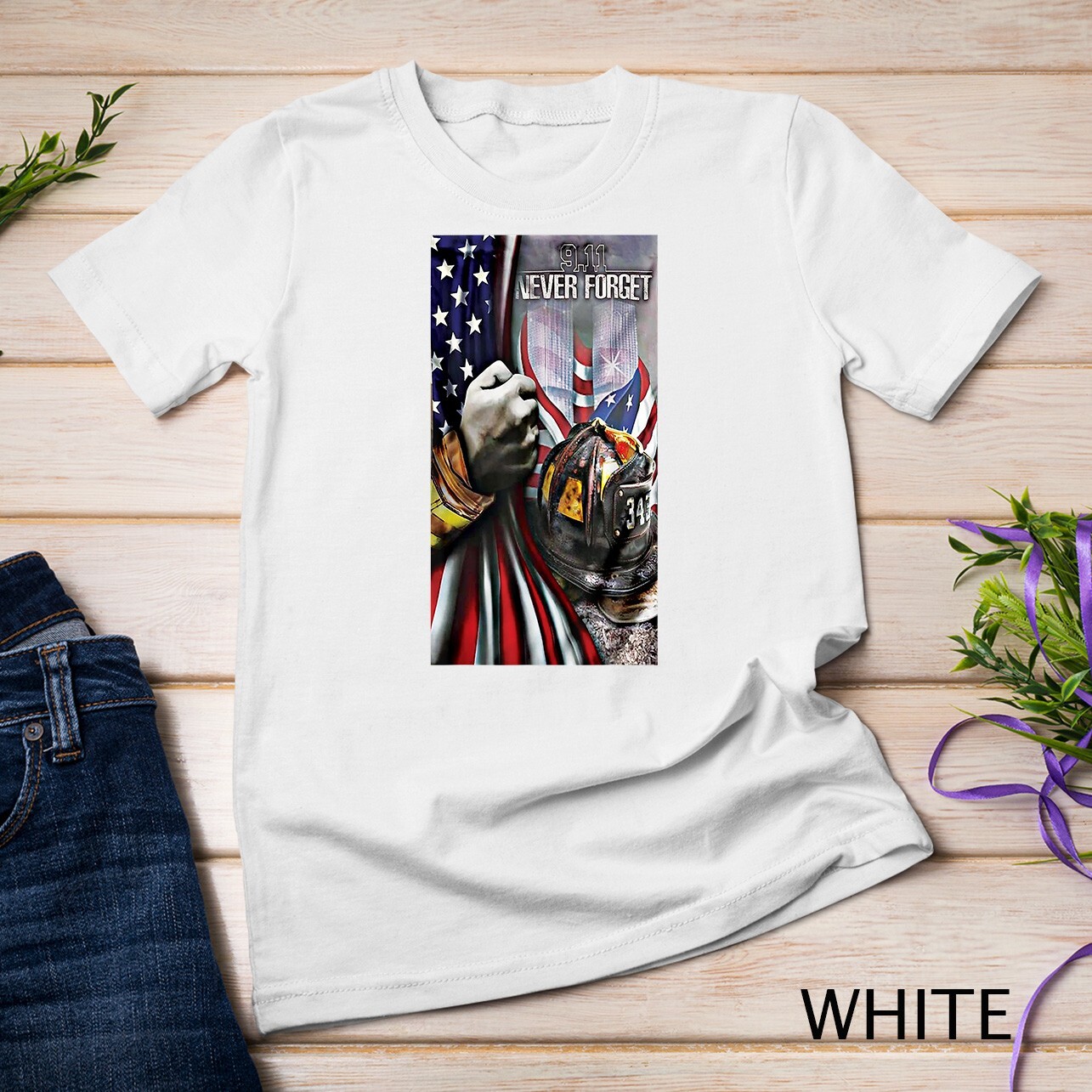 Remember 9-11 American Patriotic 22nd Anniversary T-shirt T-Shirt Unisex T-shirt