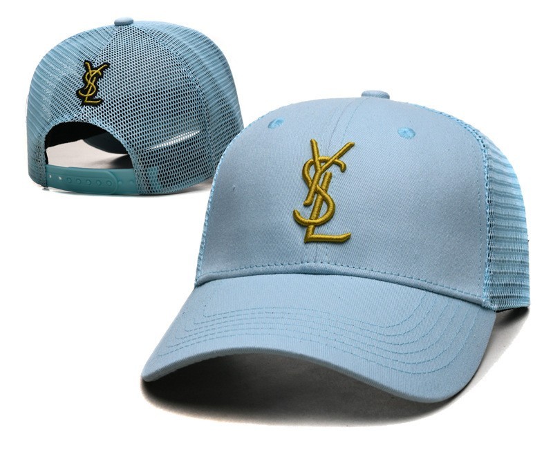 New Saint Laurent Unisex Adjustable Mesh Casual Baseball Cap Golf Hat -Free Tax