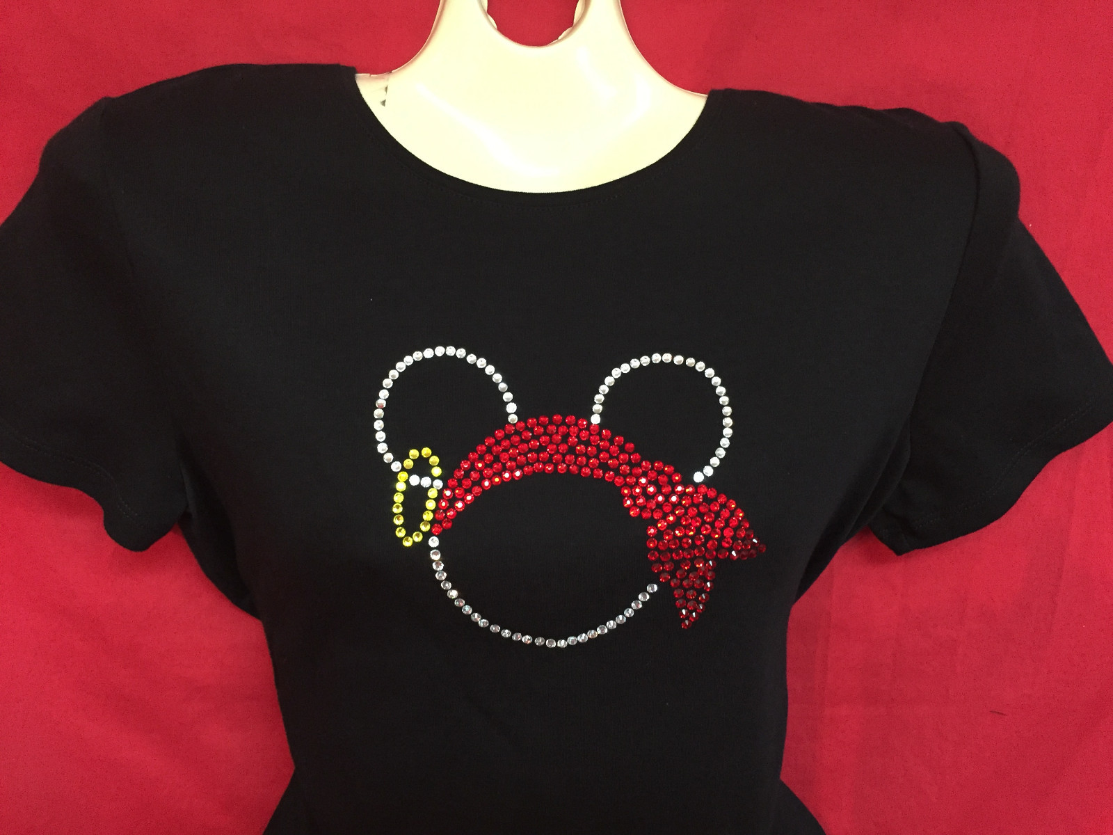 Disney Cruise Womens rhinestone Shirt – Pirate Mickey Mouse S M L XL 1X 2X 3X