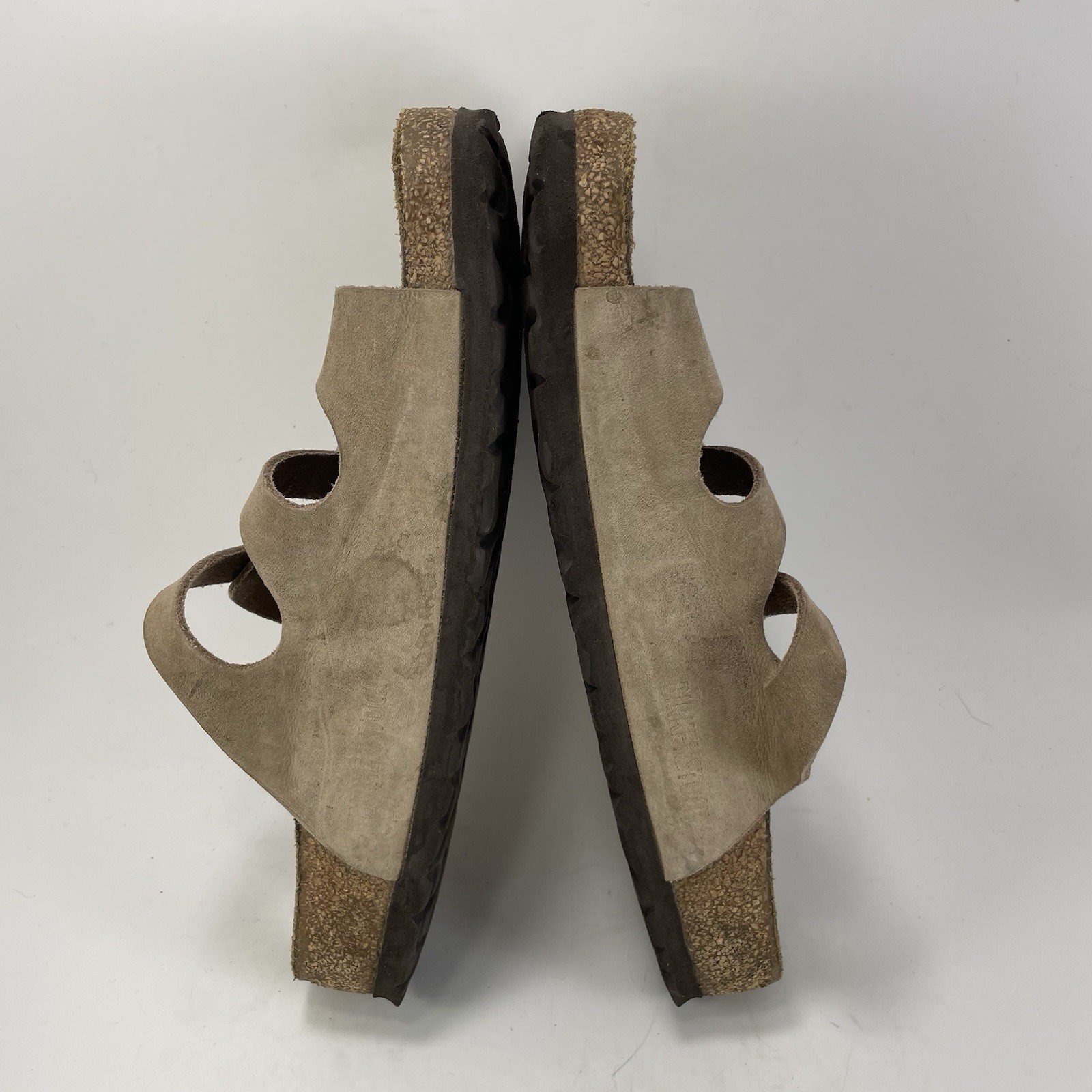 Birkenstock Florida Sandal Womens Size 39 US 8-8.5 Brown Oiled Leather Slides