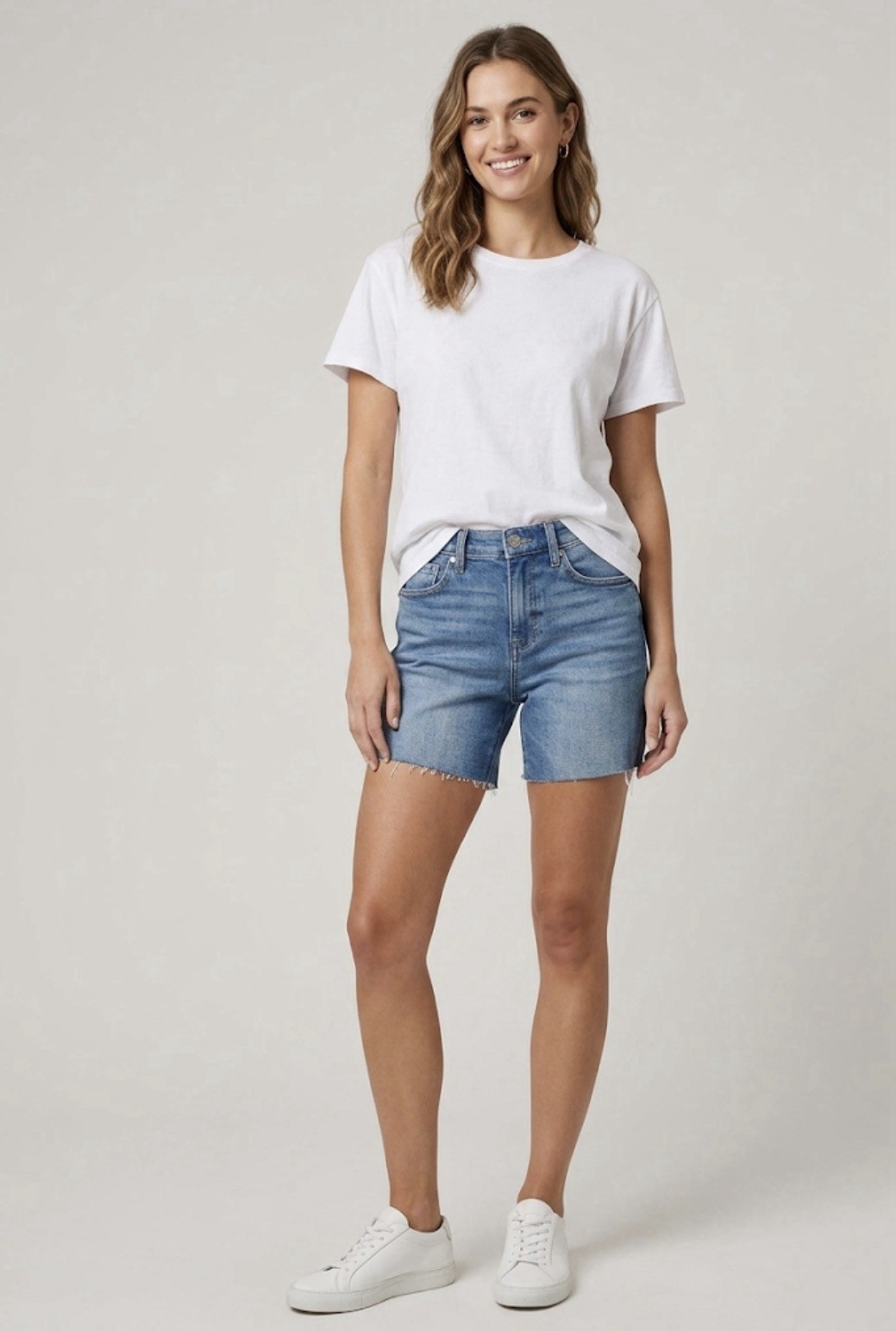 Pistola High School-rise Denim Short