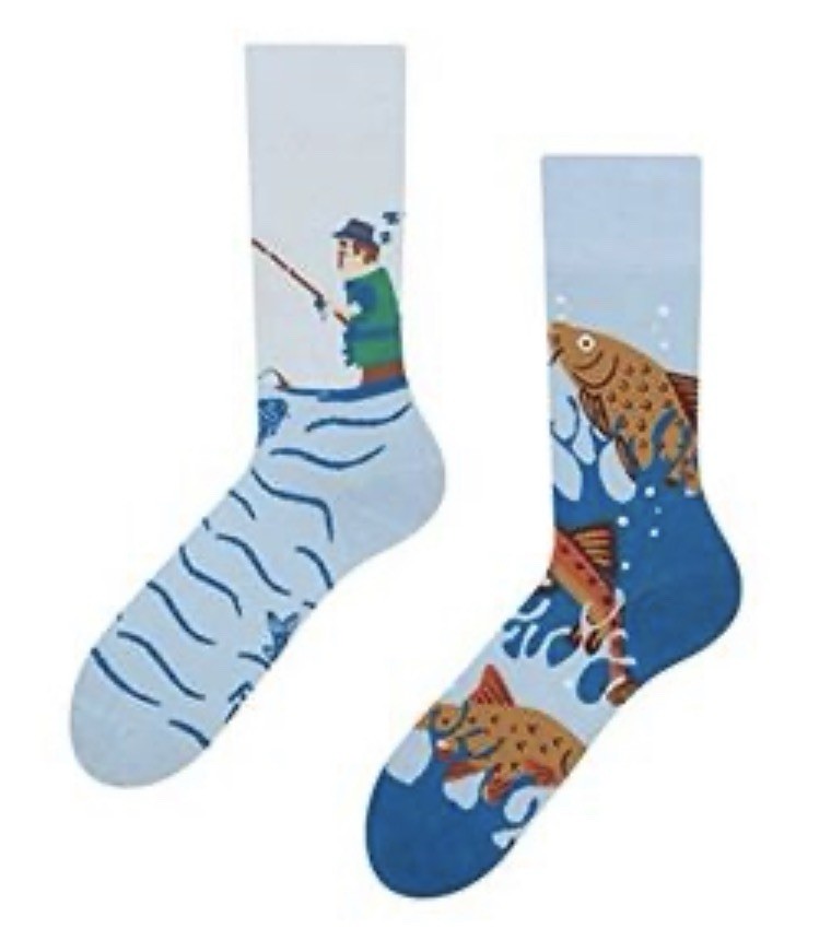 Dedoles Unisex Socks Fishing Boat Men Women – Fishery Fisherman Unique Fish