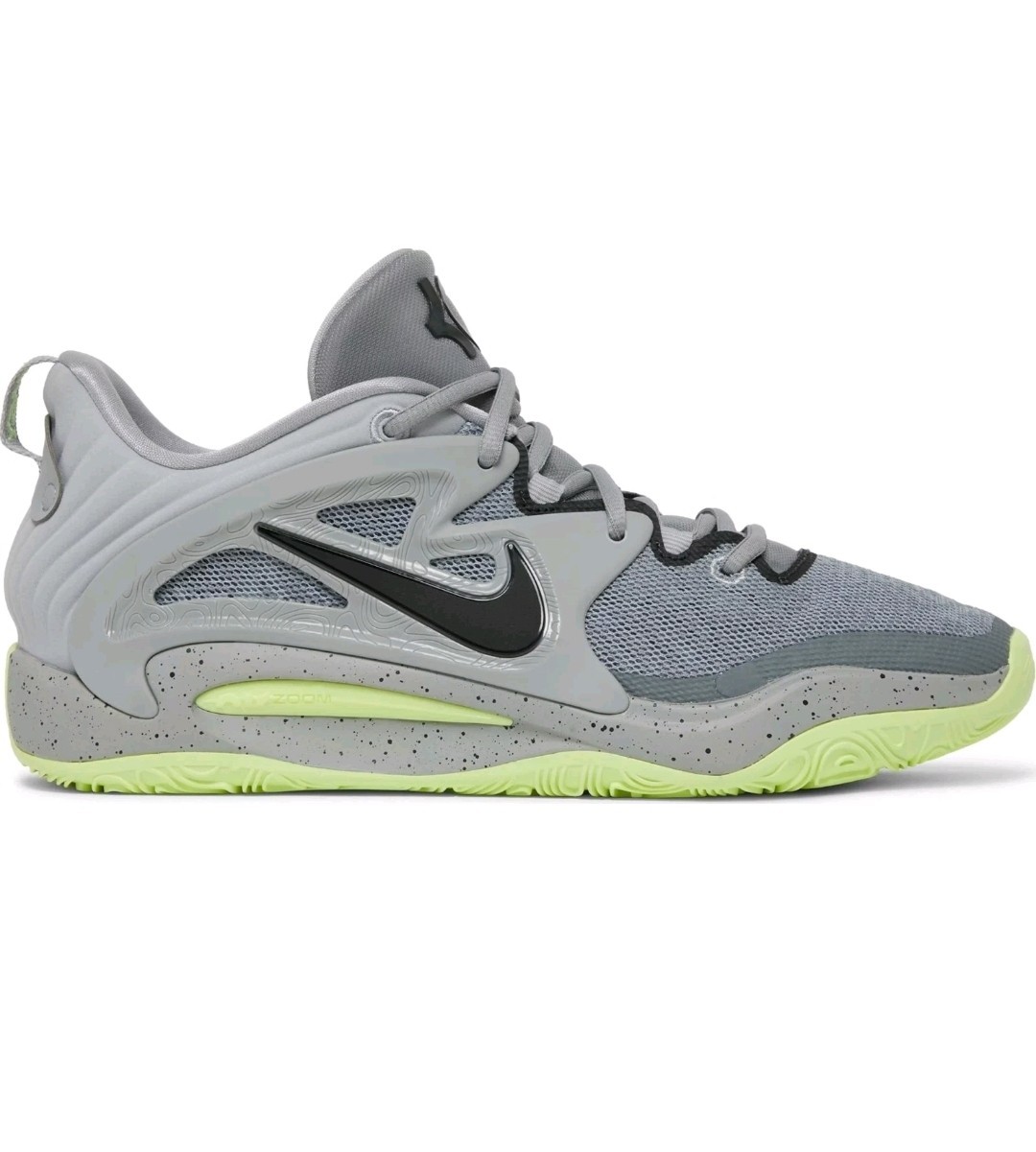 Nike KD15 TB Wolf Grey Kevin Durant Basketball Shoes DO9826-001 Mens Size 10 -14
