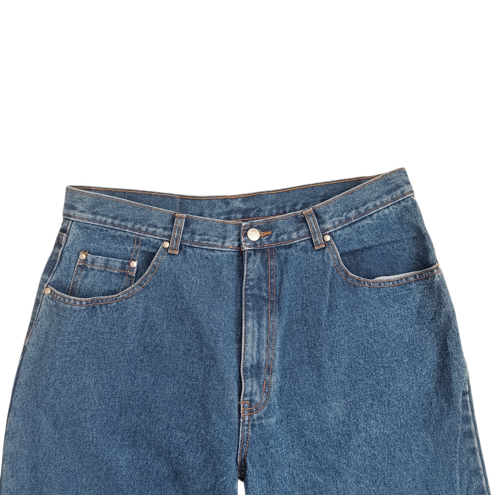 Vintage Brutus Gold Jeans Blue Denim 36×32 Regular Fit Stonewash Deadstock