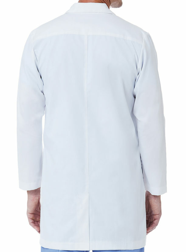 Maevn Unisex White Lab Coat Style 7551 35.5″ Length One Chest pocket XS to 5XL